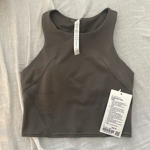Lululemon Invigorate Train Tank Athletic Olive Green